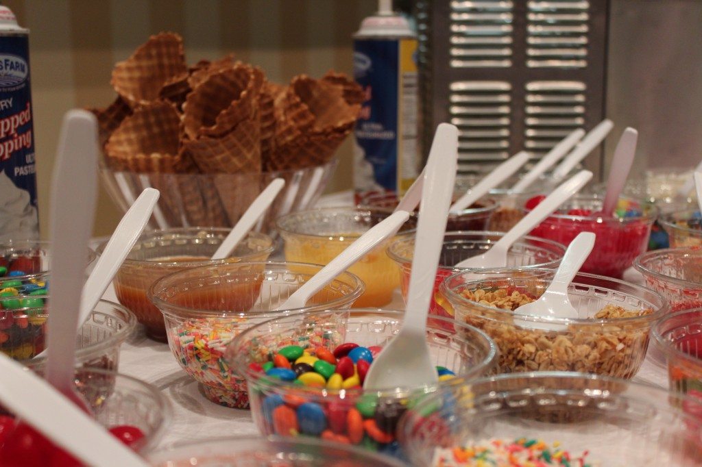 Our Topping Bar comes complimentary with all Ice Cream Socials! Book yours today!