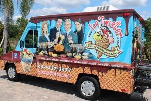 Our new TwisterMobile! Book your Orlando Ice Cream Truck Social today!